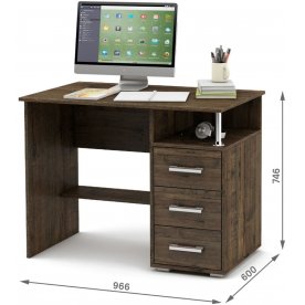 Компьютерный стол Амбер-3