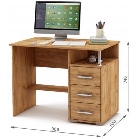 Компьютерный стол Амбер-3