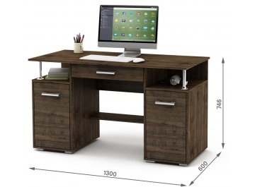 Компьютерный стол Амбер-5Я