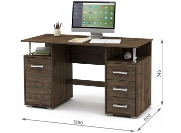 Компьютерный стол Амбер-6