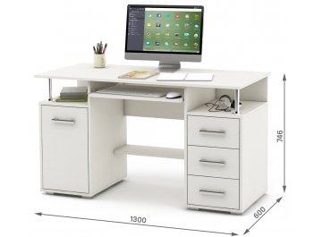 Компьютерный стол Амбер-6К