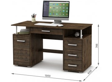 Компьютерный стол Амбер-6Я