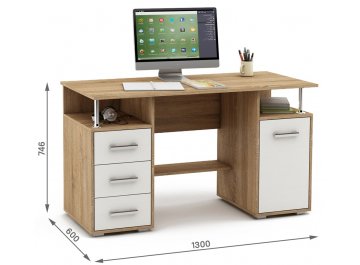 Компьютерный стол Амбер-7
