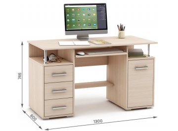 Компьютерный стол Амбер-7К