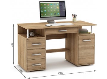 Компьютерный стол Амбер-7Я