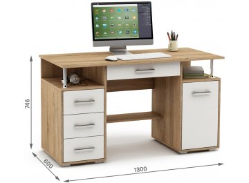 Компьютерный стол Амбер-7Я