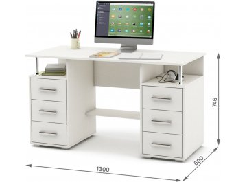 Компьютерный стол Амбер-8