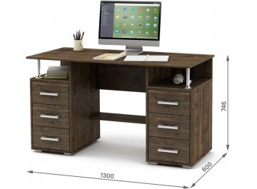 Компьютерный стол Амбер-8