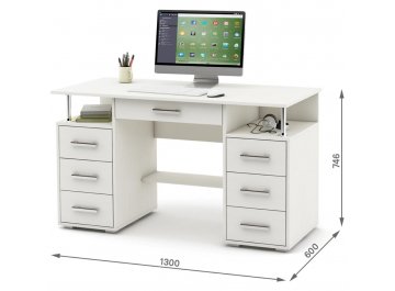 Компьютерный стол Амбер-8Я