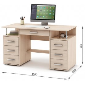 Компьютерный стол Амбер-8Я