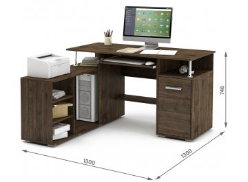 Компьютерный стол Амбер-9К