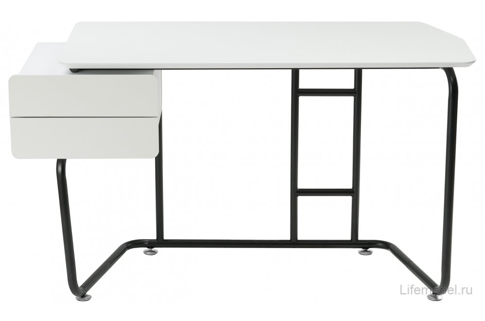 Компьютерный стол Desk white / black