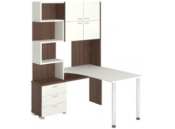 Компьютерный стол Домино СР-500М/140 ШБЕБЕ-Ч-левый