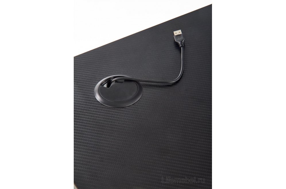 Компьютерный стол Duncan черно-красный