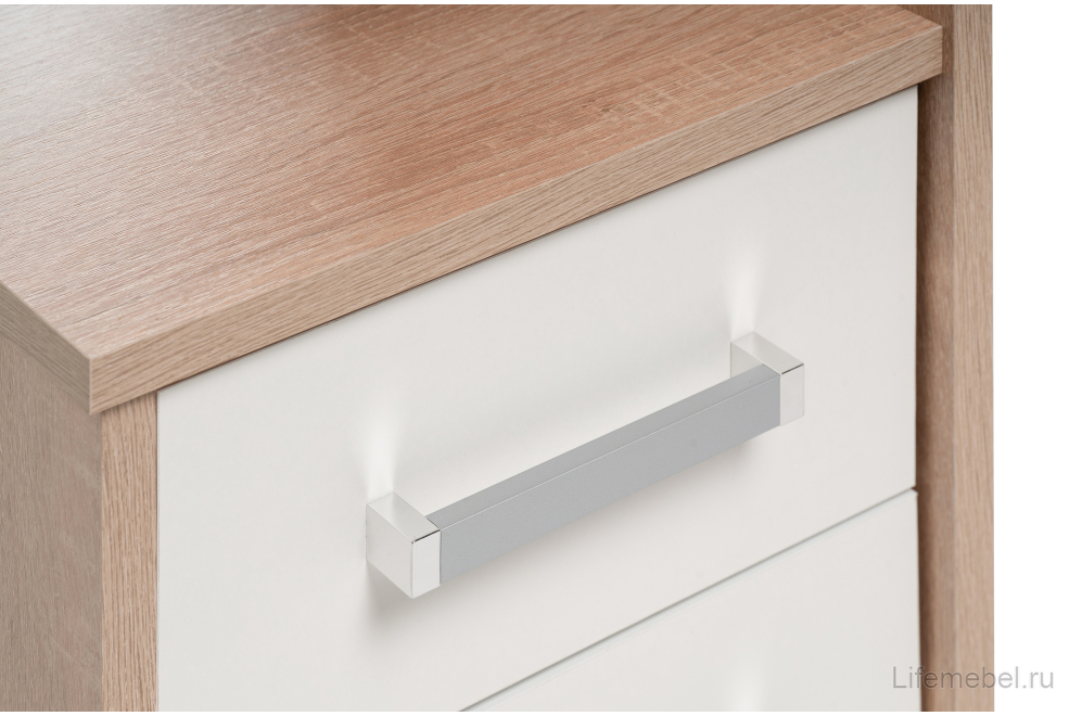 Компьютерный стол Джаз-24 левый дуб сонома