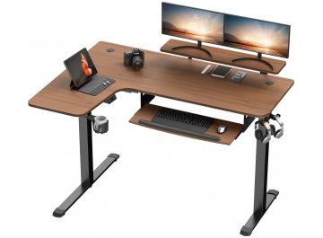 Компьютерный стол Eureka ERK-L60L-WN