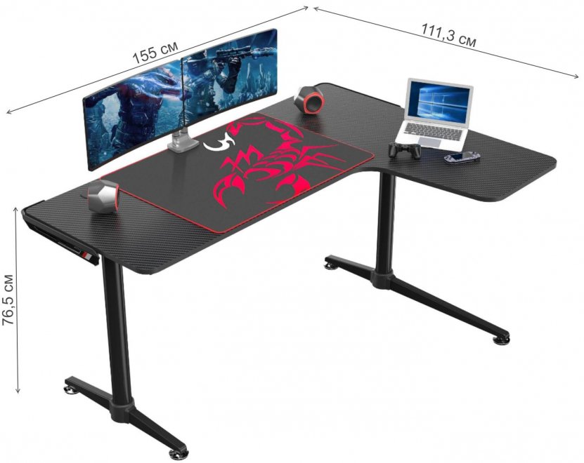 Компьютерный стол Eureka L60R