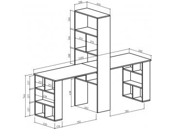 Компьютерный стол Фенкес 455