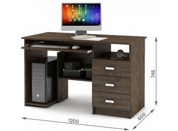 Компьютерный стол Имидж-16