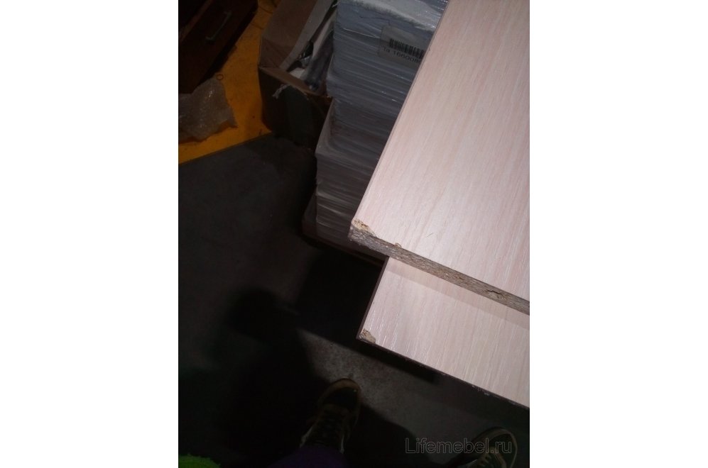 Компьютерный стол Джаз-27 дуб молочный - Уцененный экземпляр