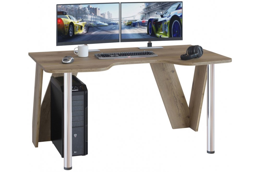 Компьютерный стол КСТ-116 дуб делано