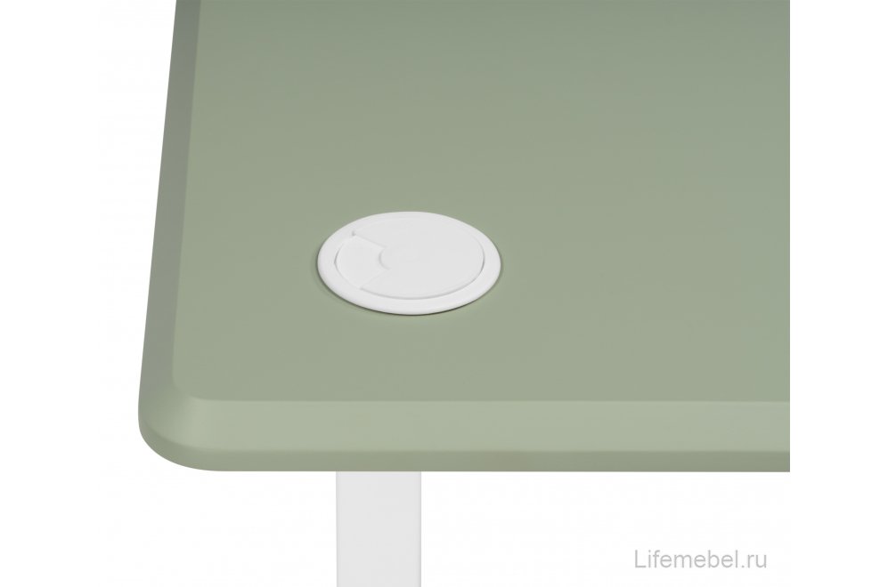 Компьютерный стол Маркос 120х75 зеленый / белый