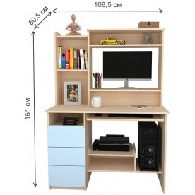 Компьютерный стол Мебелеф-49