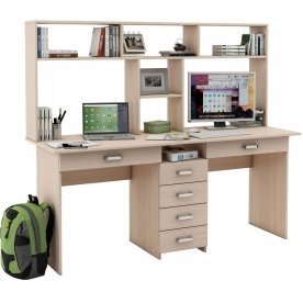 Компьютерный стол Лайт-11Я с надстройкой