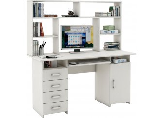 Компьютерный стол Лайт-8К с надстройкой