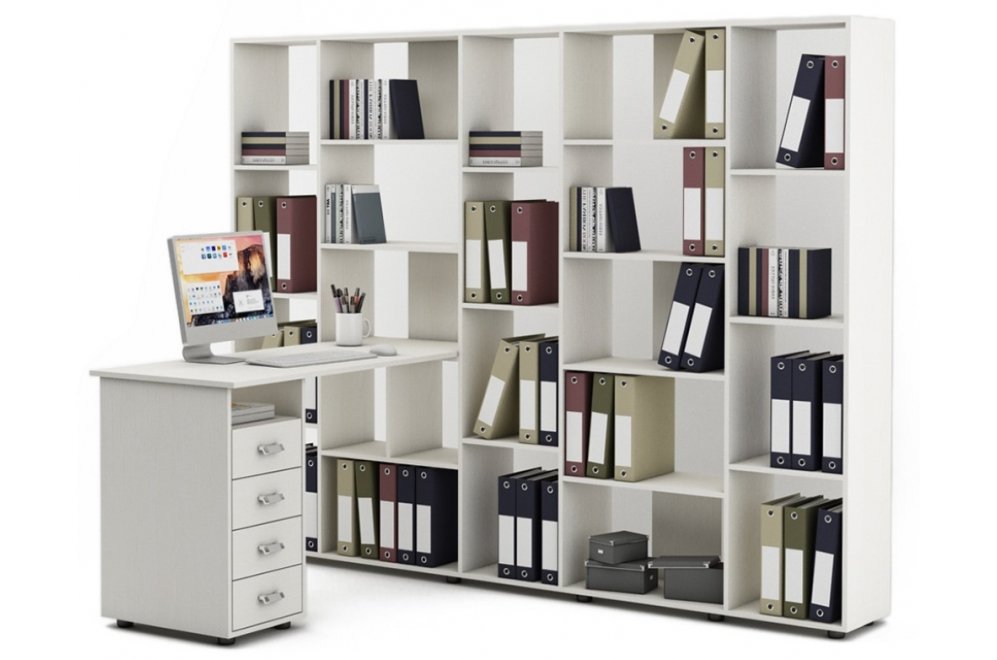 Компьютерный стол Оксфорд-6 белый