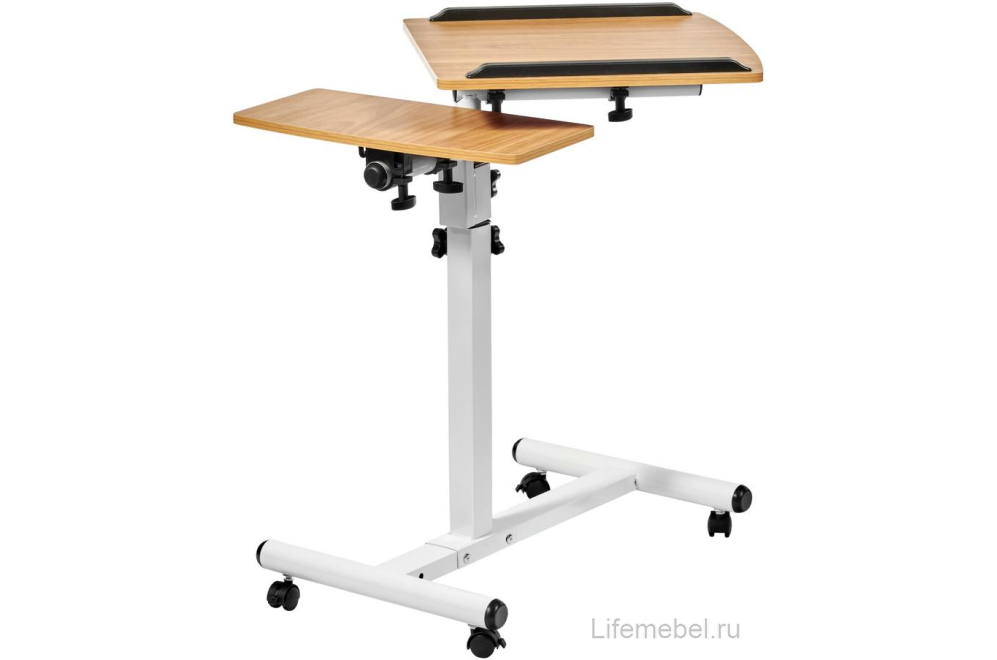 Компьютерный стол Palma светлое дерево / белый