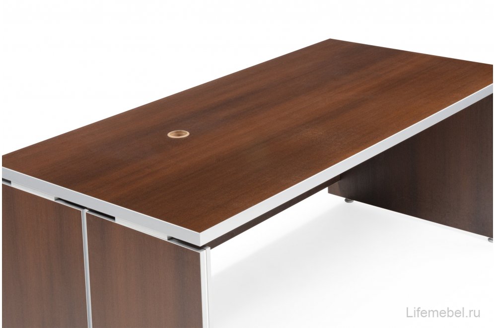 Компьютерный стол Пьетро 180x90 темный орех