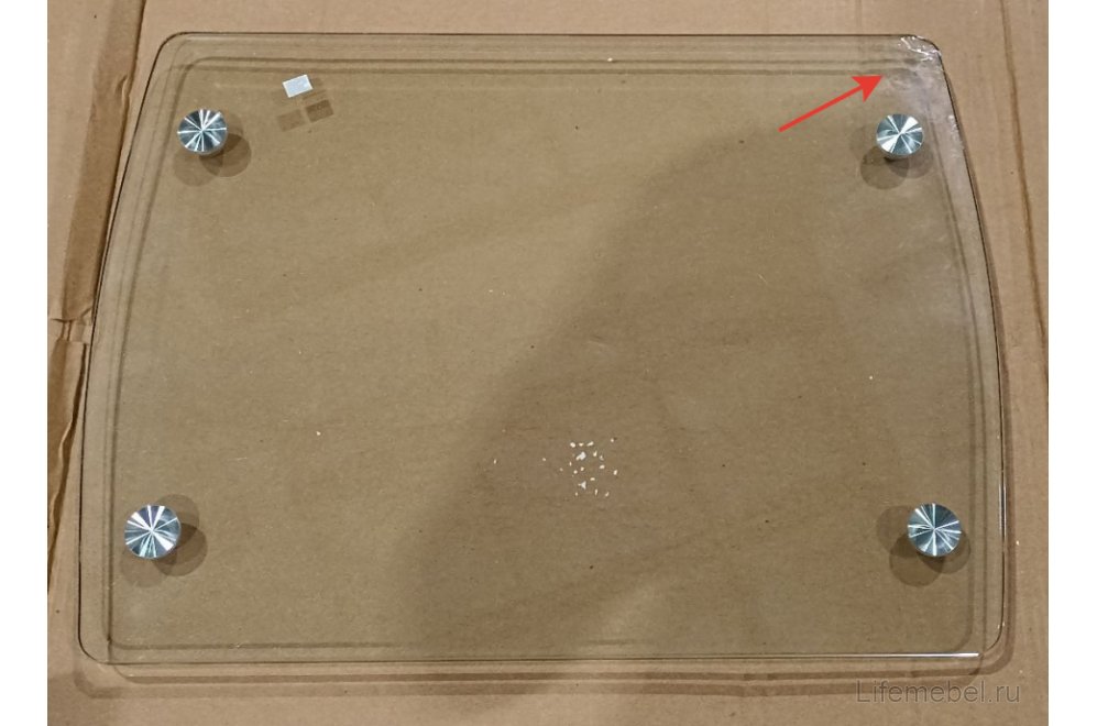 Компьютерный стол Riko серый  - Уцененный экземпляр