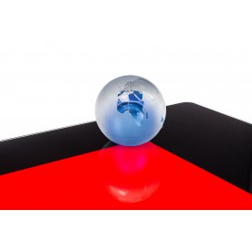 Компьютерный стол Rubin red grained / black