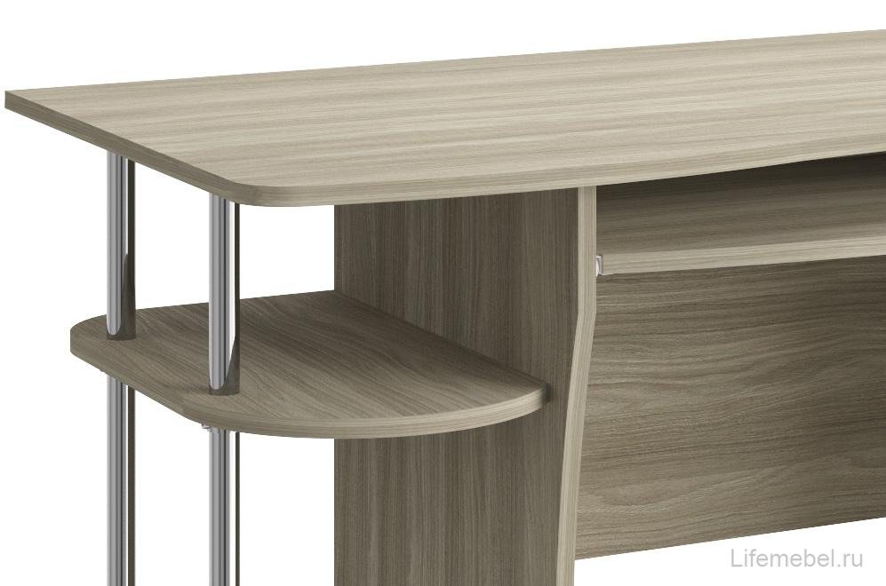 Компьютерный стол С-222БН блэквуд сатиновый