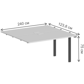 Приставка для письменного стола SG.211