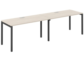 Компьютерный стол SG.221 антрацит / дуб светлый