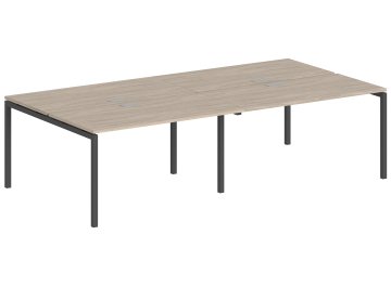 Компьютерный стол SG.254 антрацит / дуб светлый