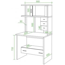 Компьютерный стол СК-10М