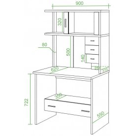 Компьютерный стол СК-10М