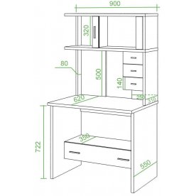 Компьютерный стол СК-10М