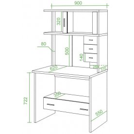 Компьютерный стол СК-10М