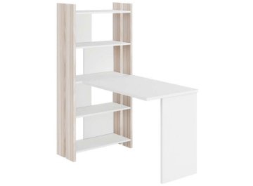 Компьютерный стол со стеллажом СТЛ-ОВ и столешницей 130Прям без тумбы