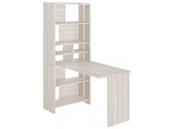 Компьютерный стол со стеллажом СТЛ-ОВХ и столешницей 130Прям без тумбы