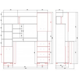 Компьютерный стол Вента-1