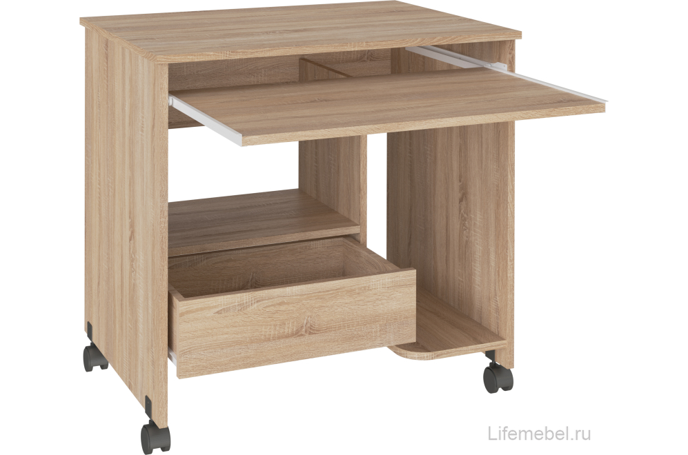 Компьютерный стол СК-05 дуб сонома светлый