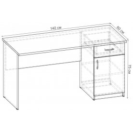 Письменный стол Стол 1400 СП.006.1400-01