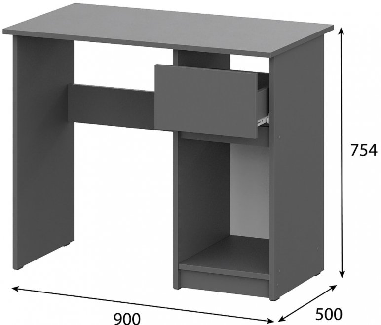 Письменный стол Денвер 900 графит