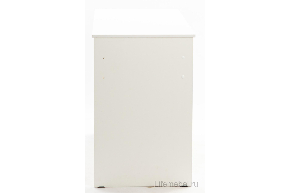 Письменный стол Zett белое тиснение / дуб сонома