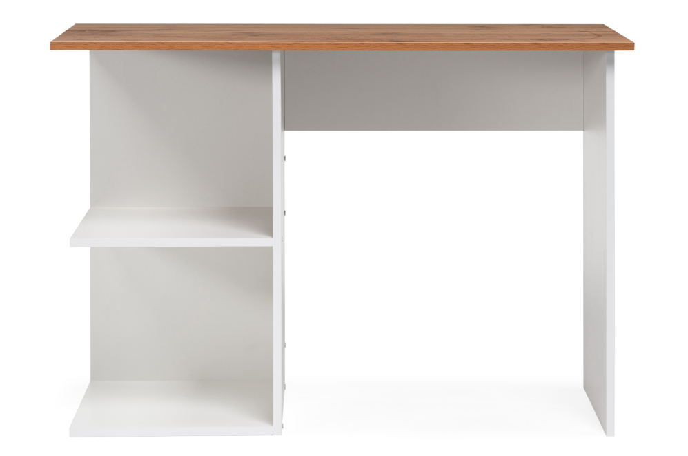 Письменный стол Дольче 110 белый / дуб вотан